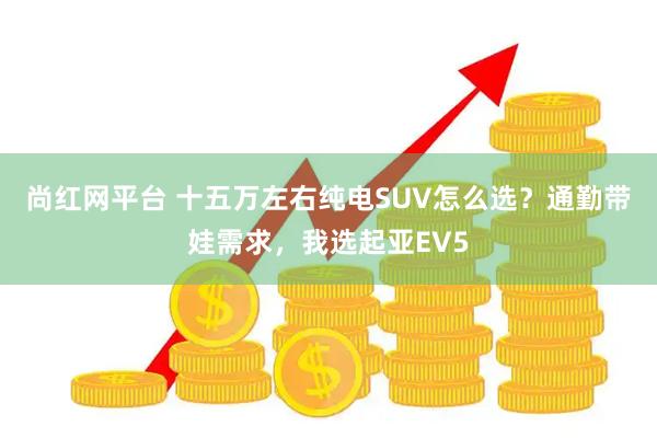 尚红网平台 十五万左右纯电SUV怎么选？通勤带娃需求，我选起亚EV5