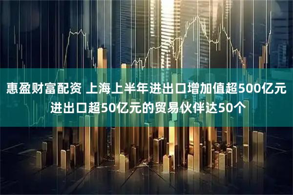 惠盈财富配资 上海上半年进出口增加值超500亿元 进出口超50亿元的贸易伙伴达50个